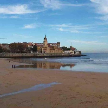 Apartamento A 100Metros De La Playa De San Lorenzo Gijón Kültér fotó