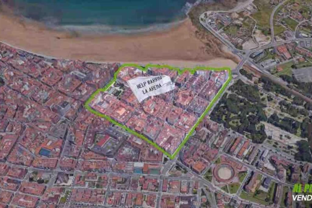 Apartamento A 100Metros De La Playa De San Lorenzo Gijón Kültér fotó