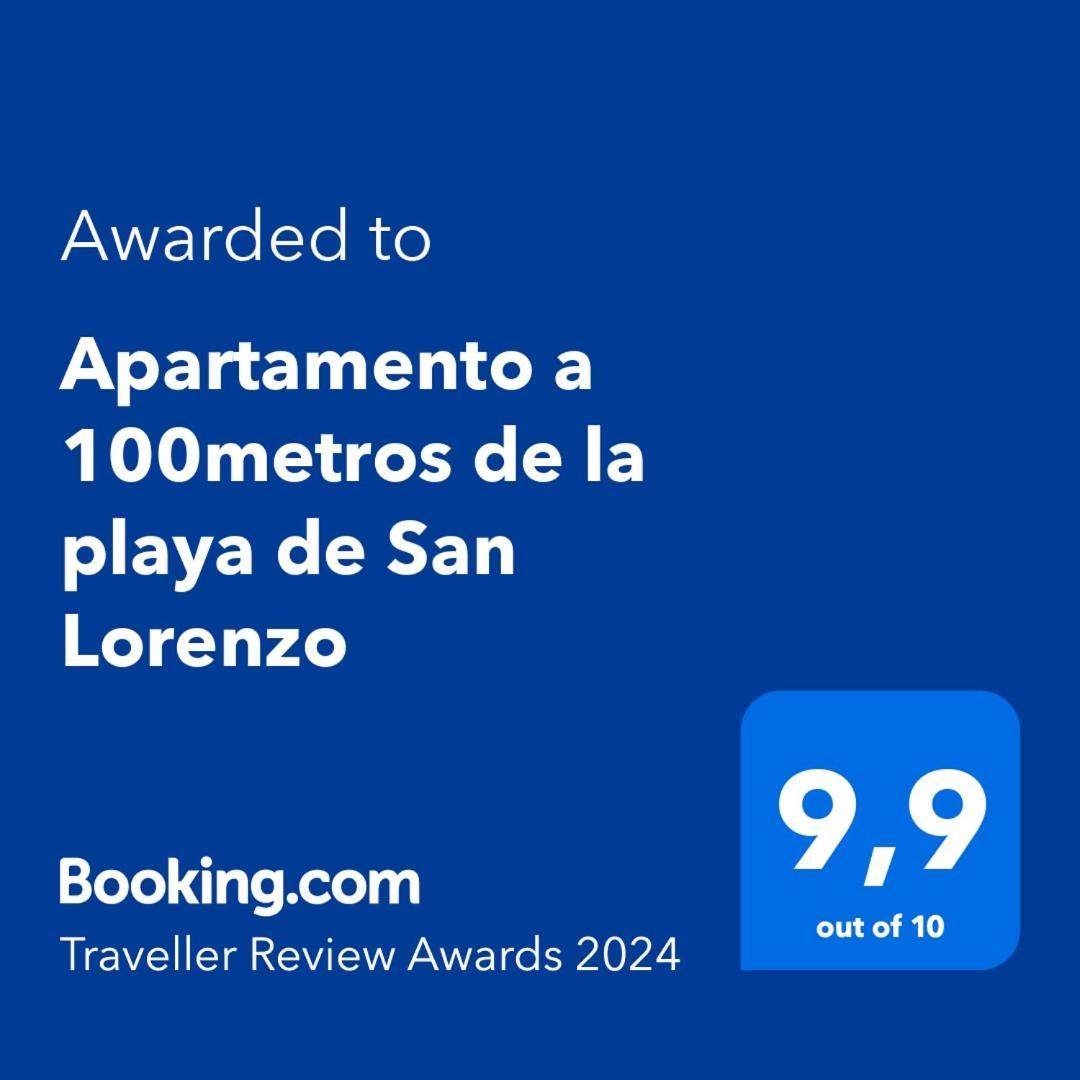 Apartamento A 100Metros De La Playa De San Lorenzo Gijón Kültér fotó